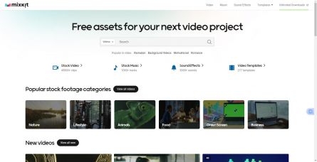 mixkit mixkit