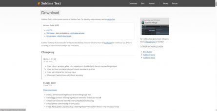 Sublime Text Sublime Text